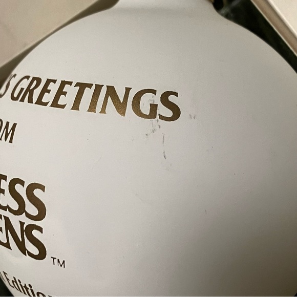 Vintage 1993 Cypress Gardens Florida Season's Greetings Christmas Ornament Bulb - Picture 6 of 9